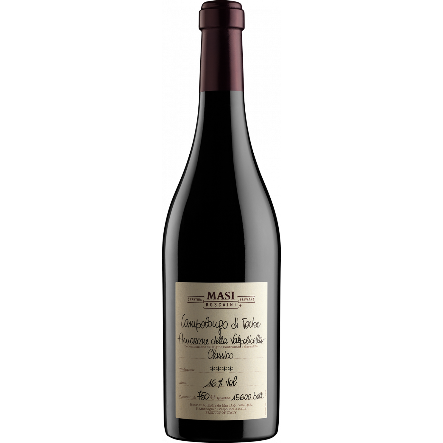 Masi Campolongo di Torbe Amarone Classico 2013 750ml