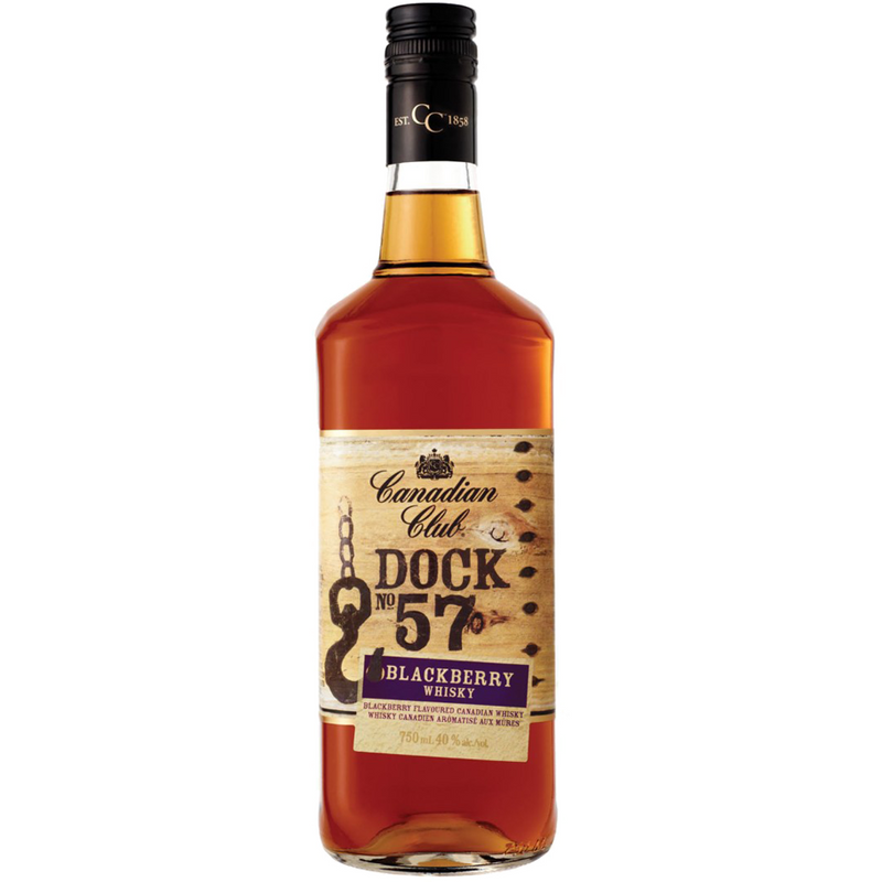 Canadian Club Dock 57 Blackberry Whisky 750ml