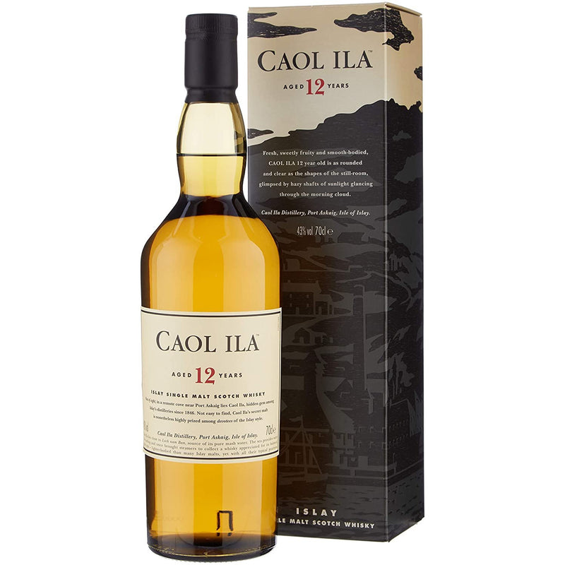 Caol Ila 12 Year Old Single Malt Whisky 750ml