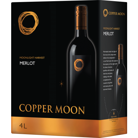 Copper Moon Merlot 4L Bag in Box