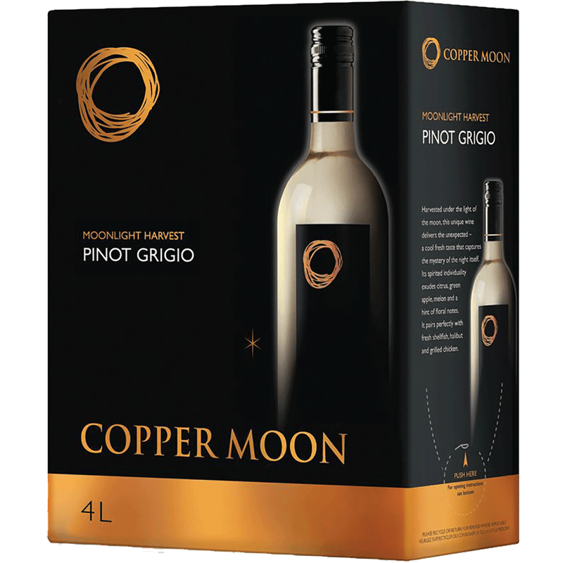 Copper Moon Pinot Grigio 4L Bag in Box