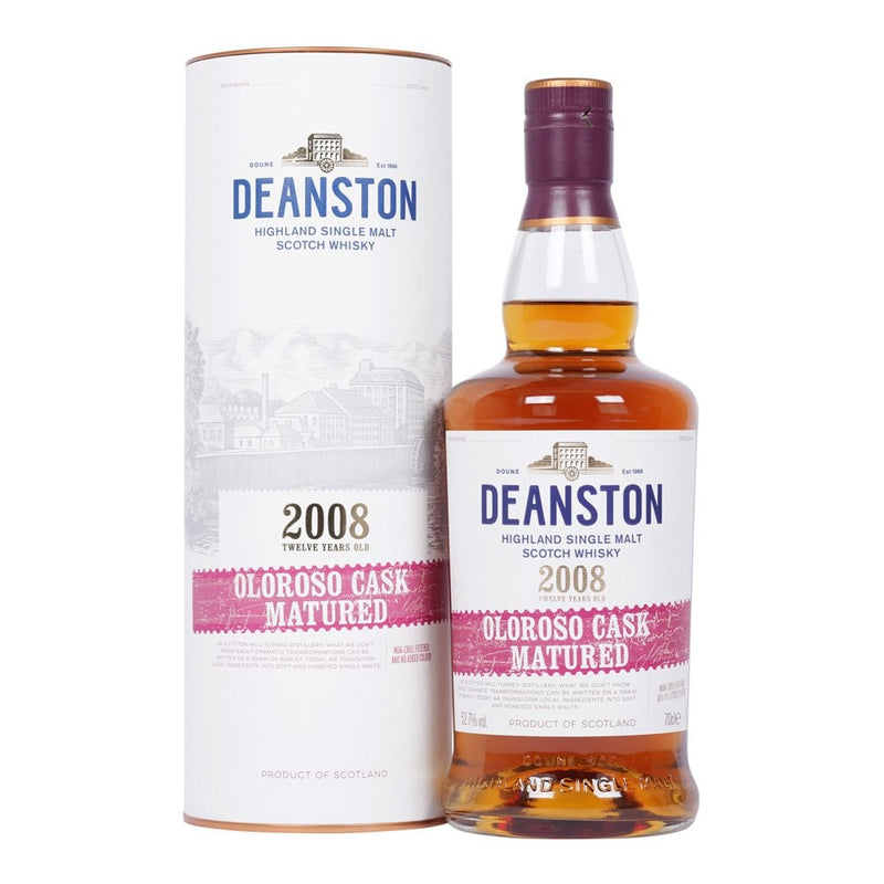 Deanston 2008 Oloroso 12 Year Old Limited Edition 52.7% 750ml