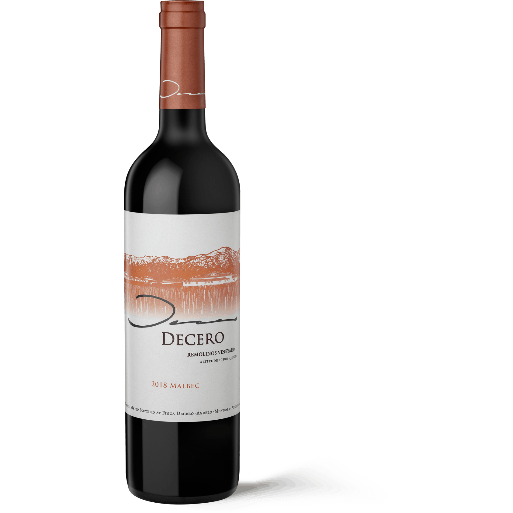 Finca Decero Remolinos Vineyard Malbec 2019 750ml