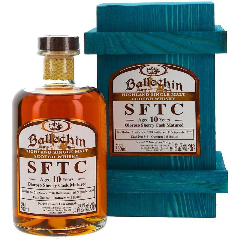 Edradour Ballechin SFTC Sherry 59.1% 500ml