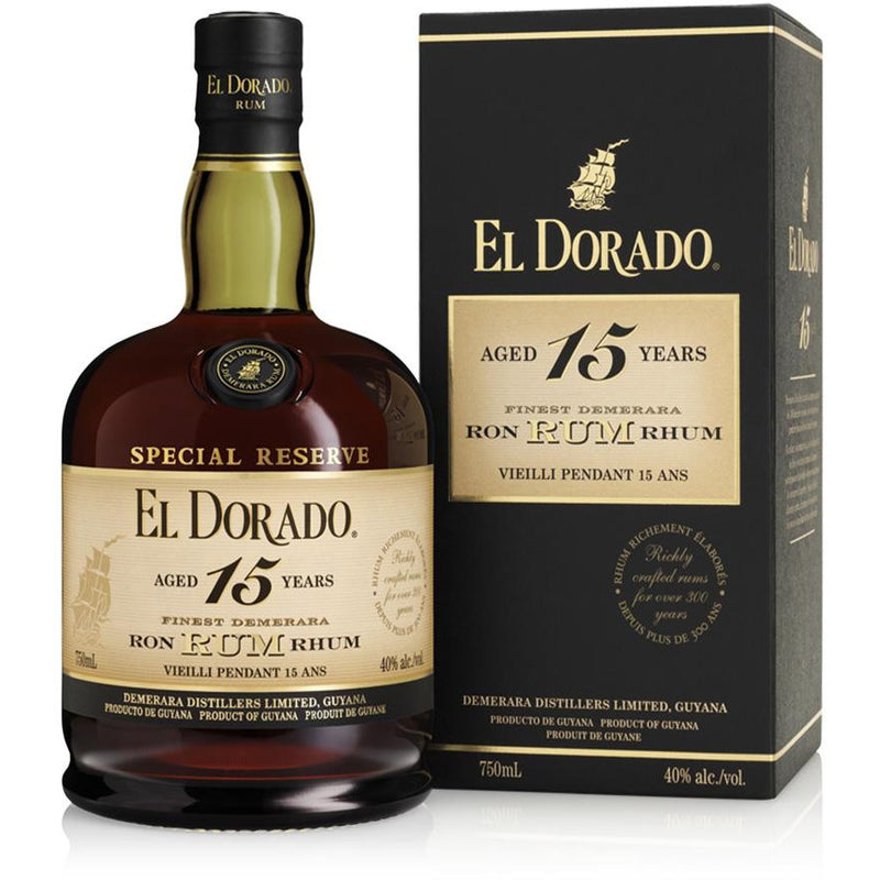 El Dorado 15 Year Old Rum 750ml