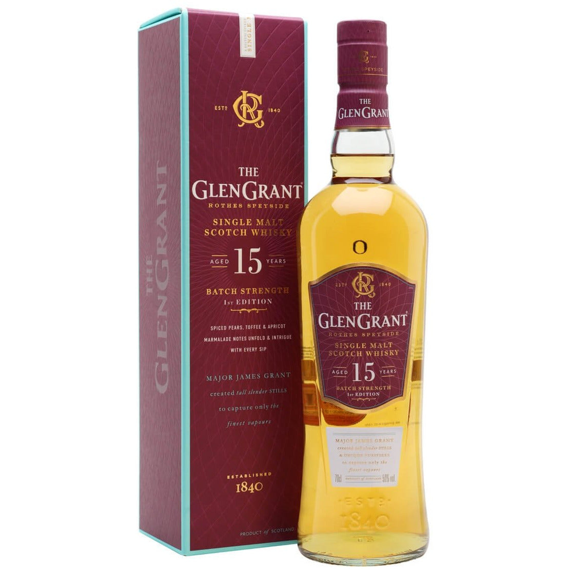 Glen Grant 15 Year Old 750ml