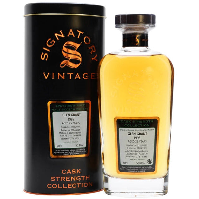 Signatory Vintage Glen Grant 1995 25 Year Old 50.0% 700ml