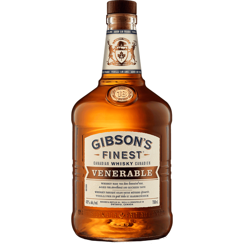 Gibson's 18 Year Old Venerable Whisky 750ml