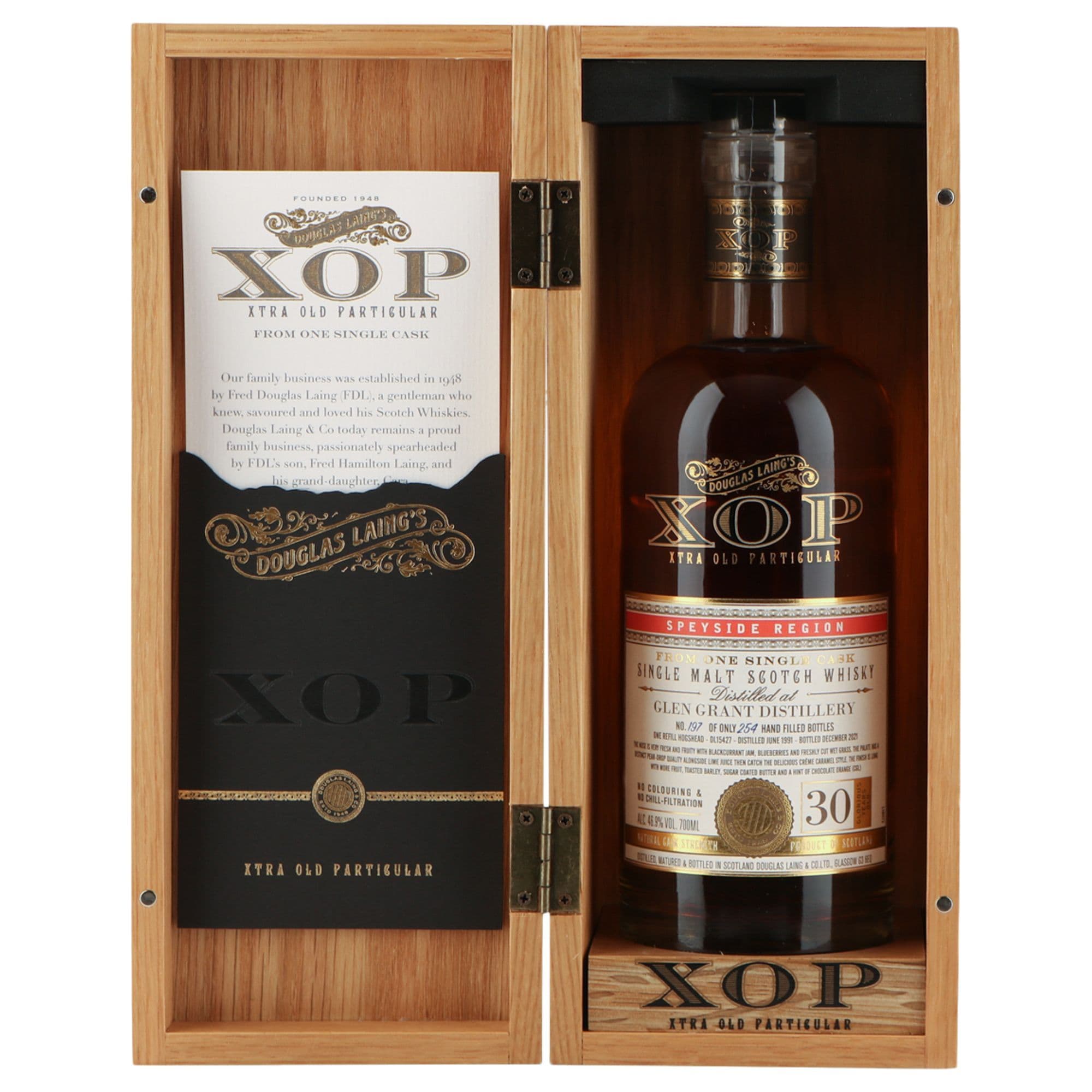 XOP Glen Grant 1991 30 Year Old 700ml