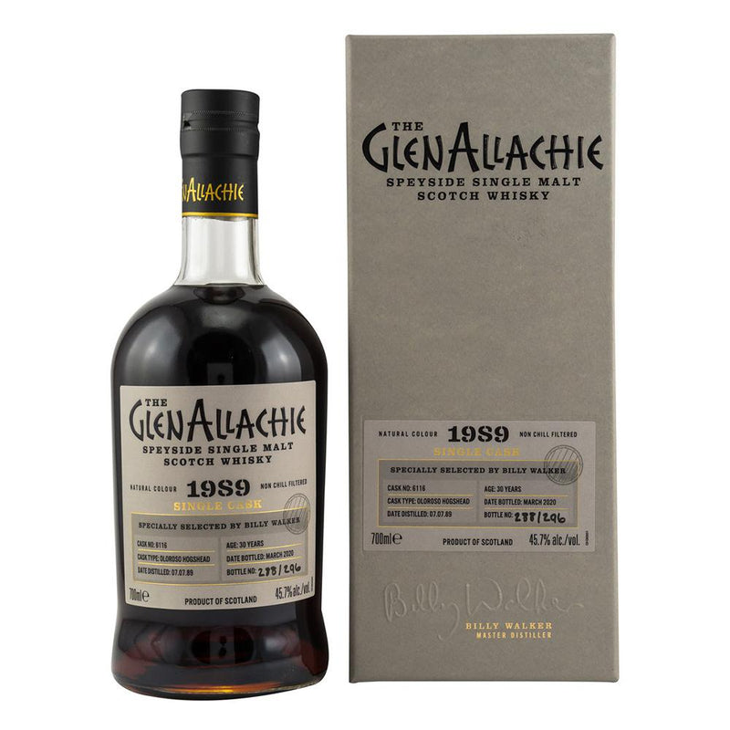 The GlenAllachie 30 Year Old Oloroso Hogshead 700ml