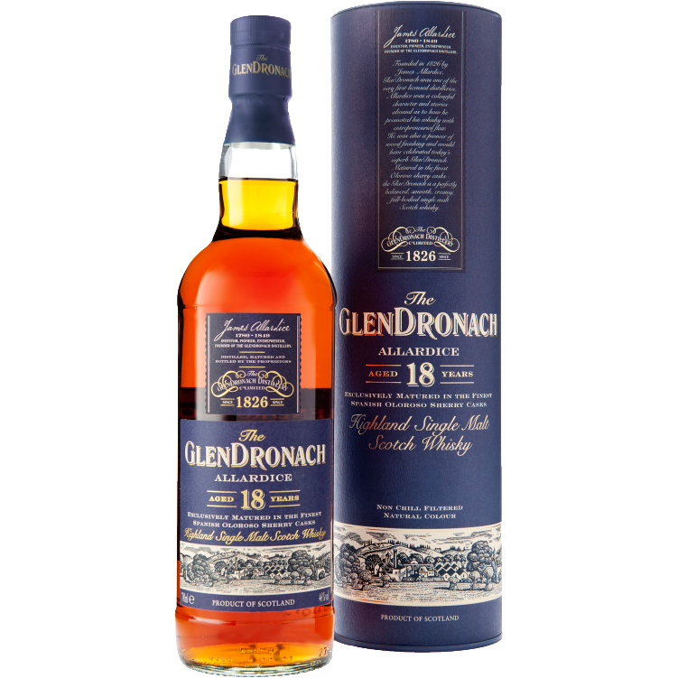 The GlenDronach 18 Year Old Allardice 750ml