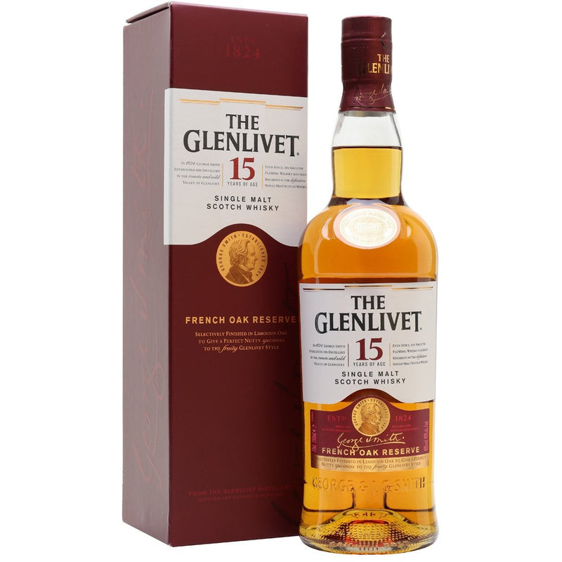 The Glenlivet 15 Year Old French Oak 750ml