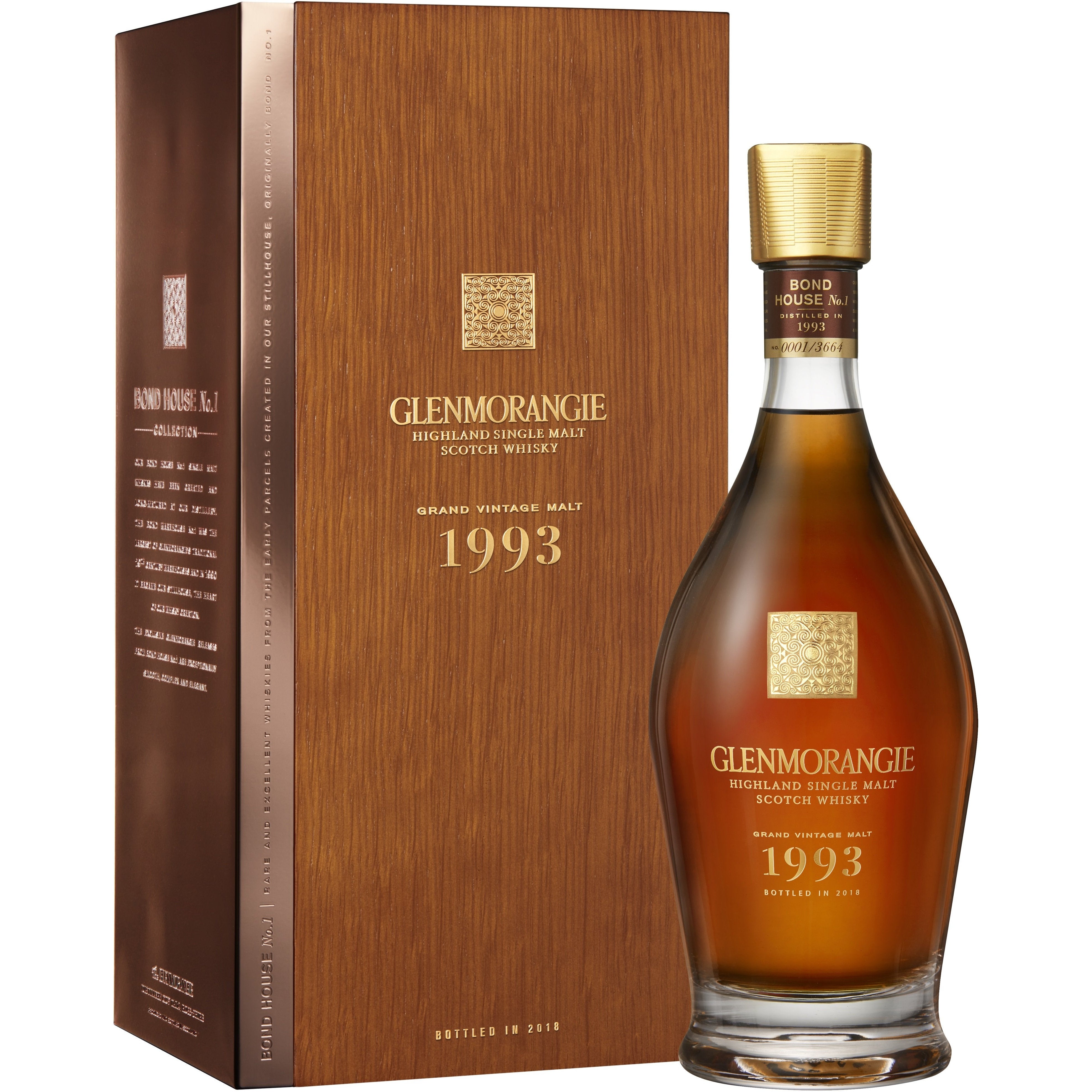 Glenmorangie Grand Vintage 1993 43% ABV 700ml
