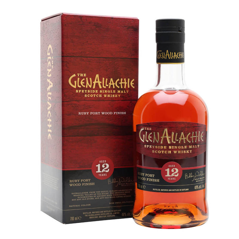The GlenAllachie 12 Year Old Ruby Port Finish 700ml