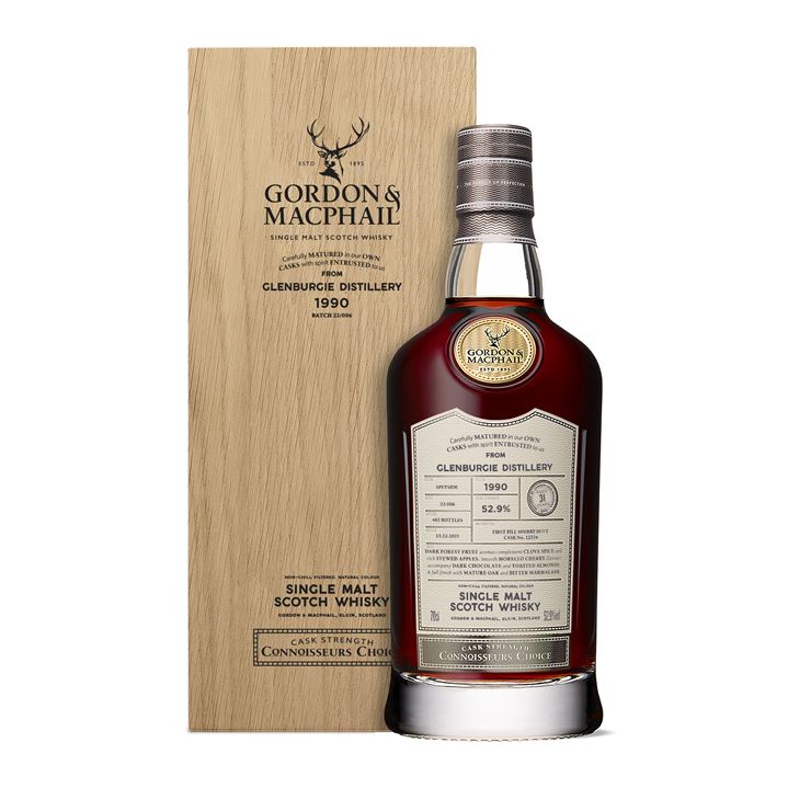 Gordon & MacPhail Connoisseurs Choice Glenburgie 1990 31 Year Old 52.9% ABV 700ml