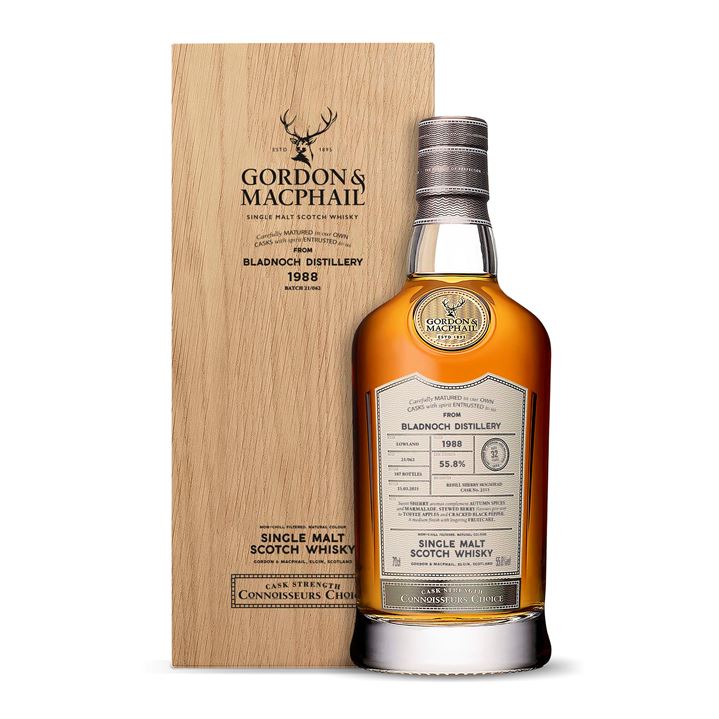 Gordon & MacPhail Connoisseurs Choice Bladnoch 1988 32 Year Old 55.8% ABV 700ml