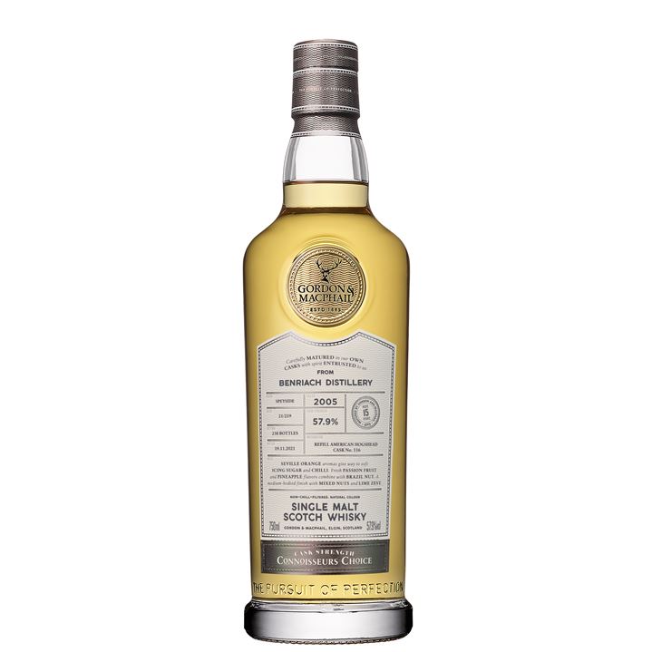 Gordon & MacPhail Connoisseurs Choice Benriach 2005 15 Year Old 57.9% ABV 750ml