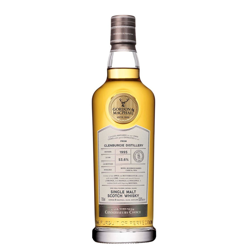 Gordon & MacPhail Connoisseurs Choice Glenburgie 1995 25 Year Old 53.6% ABV 750ml