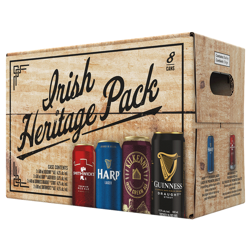 Guinness Irish Beer Discovery Pack 8 Tall Cans