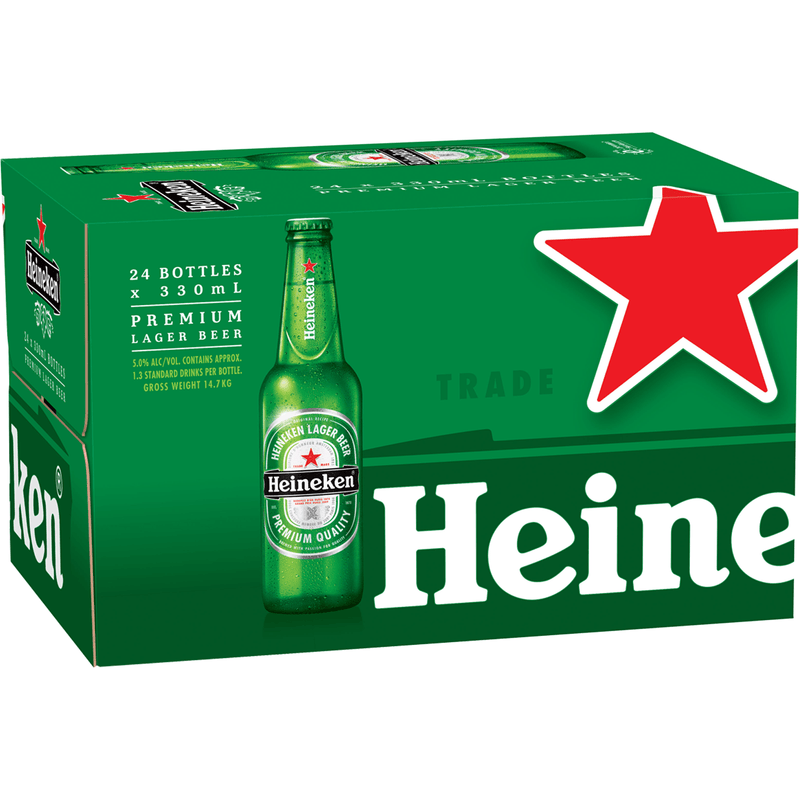 Heineken Lager 24 Bottles
