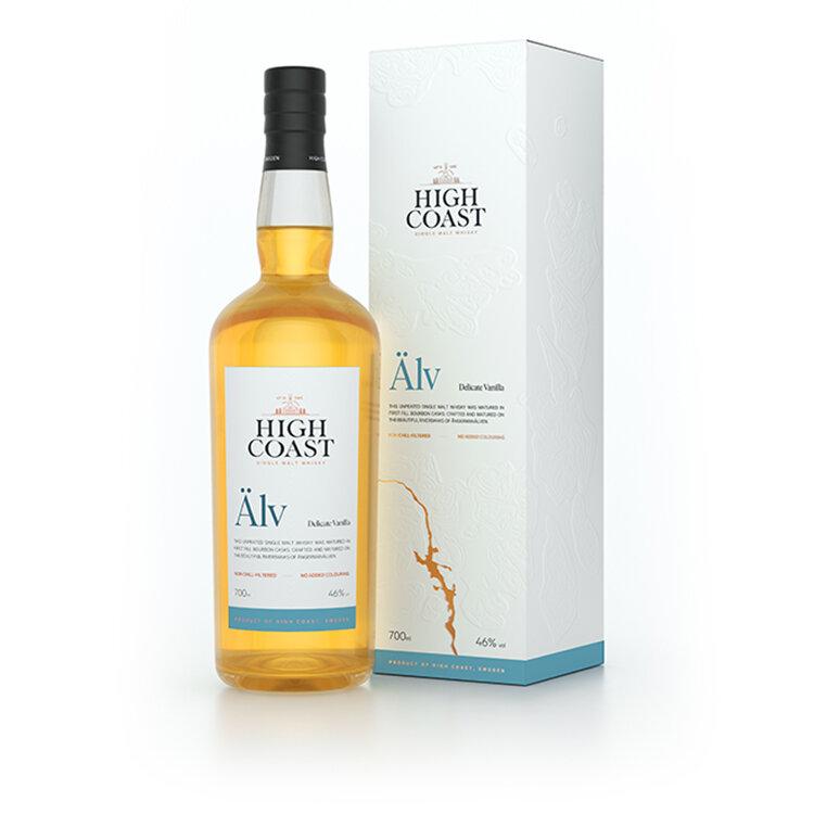 High Coast Alv Single Malt Swedish Whisk 700ml