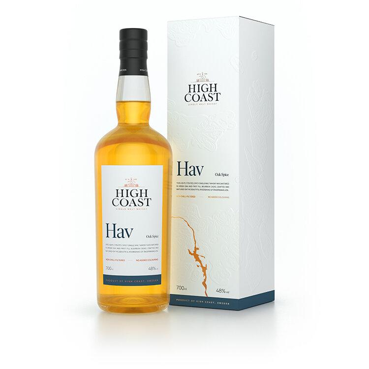 High Coast Hav Single Malt Swedish Whisk 700ml