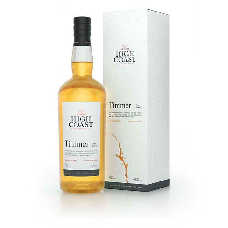 High Coast Timmer Single Malt Swedish Wh 700ml