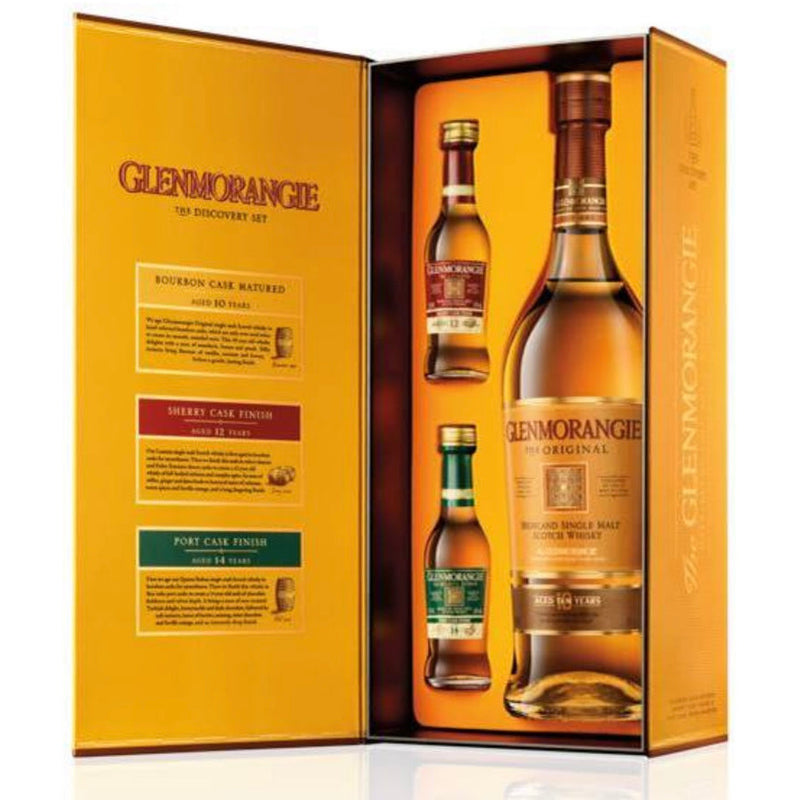 Glenmorangie Pioneer Pack 750ml + 2 x 50ml