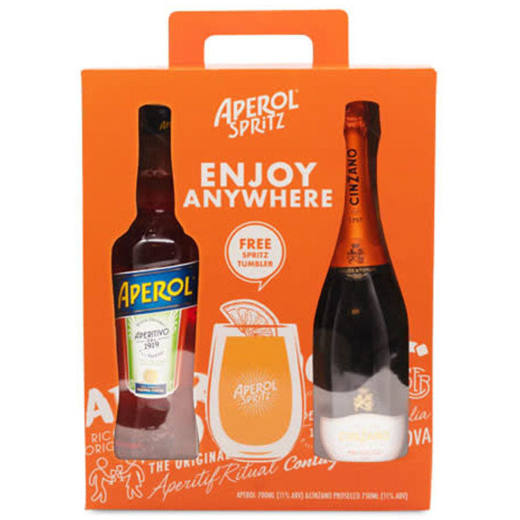 Aperol & Cinzano Prosecco Combo Pack 2 x 750ml