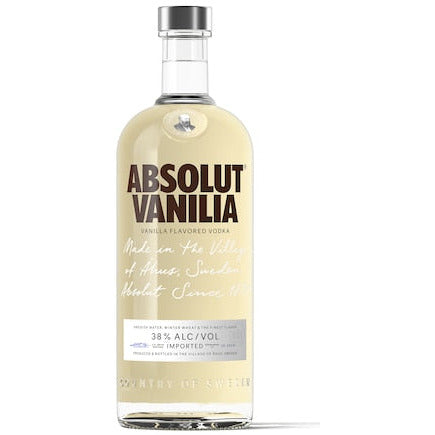 Absolut Vanilla Vanilla Vodka 750ml