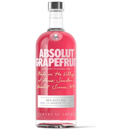 Absolut Grapefruit Vodka 750ml