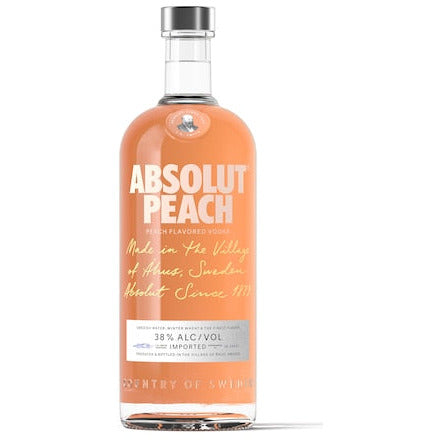 Absolut Peach Vodka 750ml