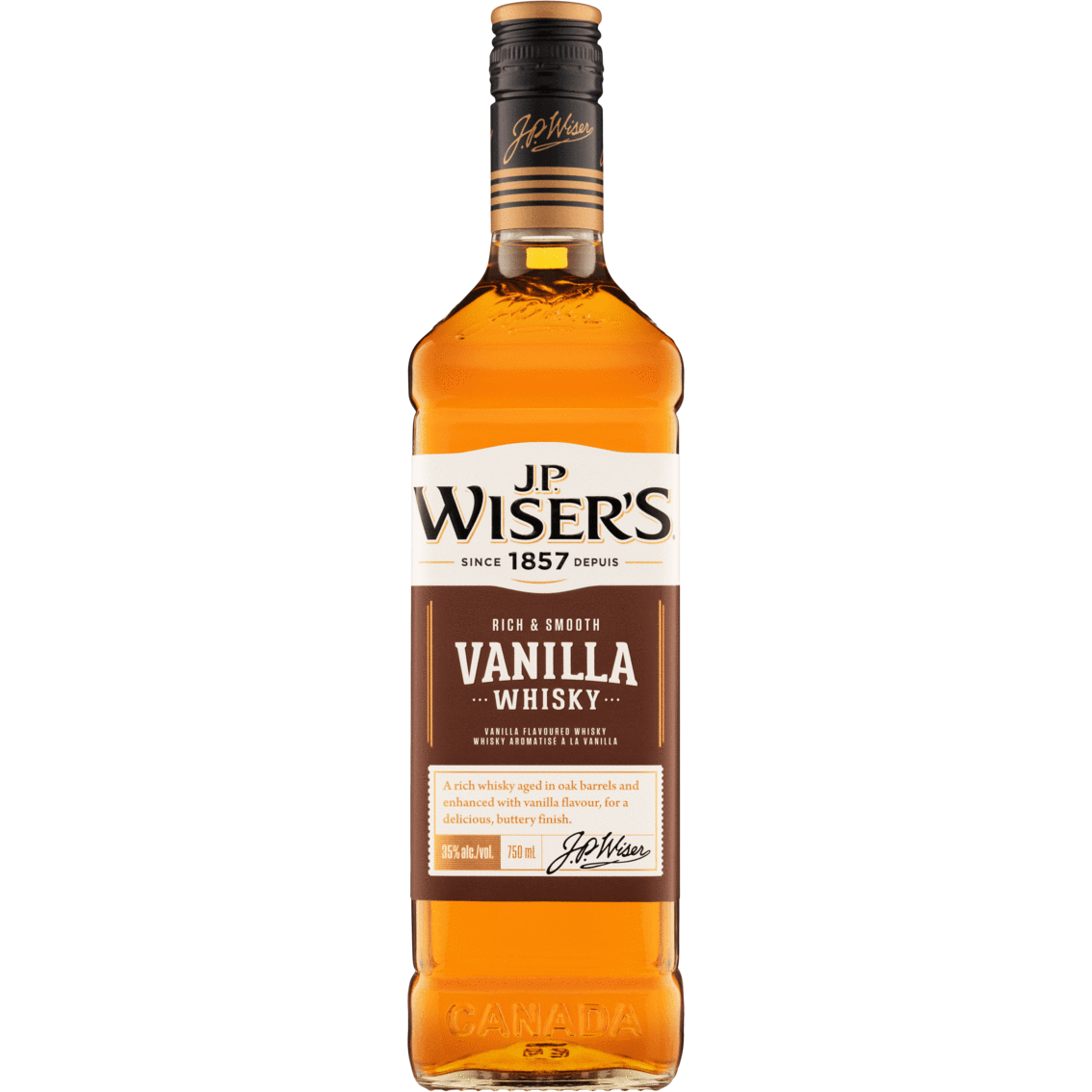 Wiser's Vanilla Whisky 750ml