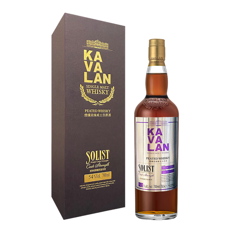 Kavalan Solist Peated Taiwanese Whisky 700ml – BSW Liquor Kavalan Solist Peated Taiwanese Whisky 700ml – BSW Liquor