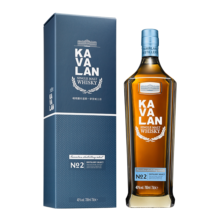 Kavalan Distillery Select No.2 Taiwanese Whisky 700ml