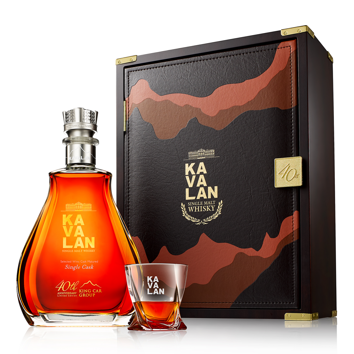 Kavalan King Car 40th Anniversary Taiwanese Single Malt Whisky