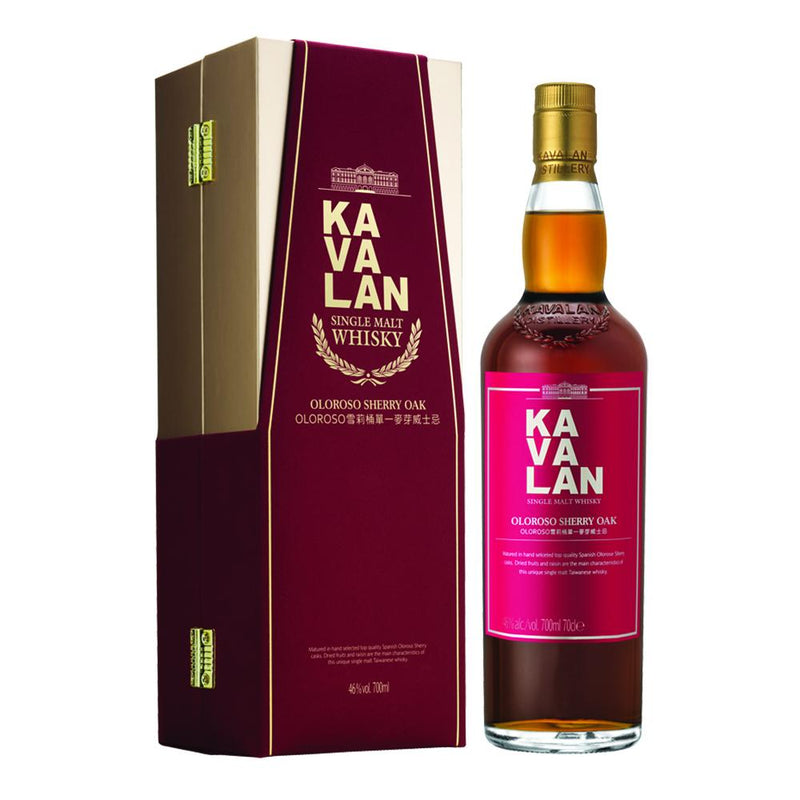 Kavalan Oloroso Sherry Oak Taiwanese Whi 700ml