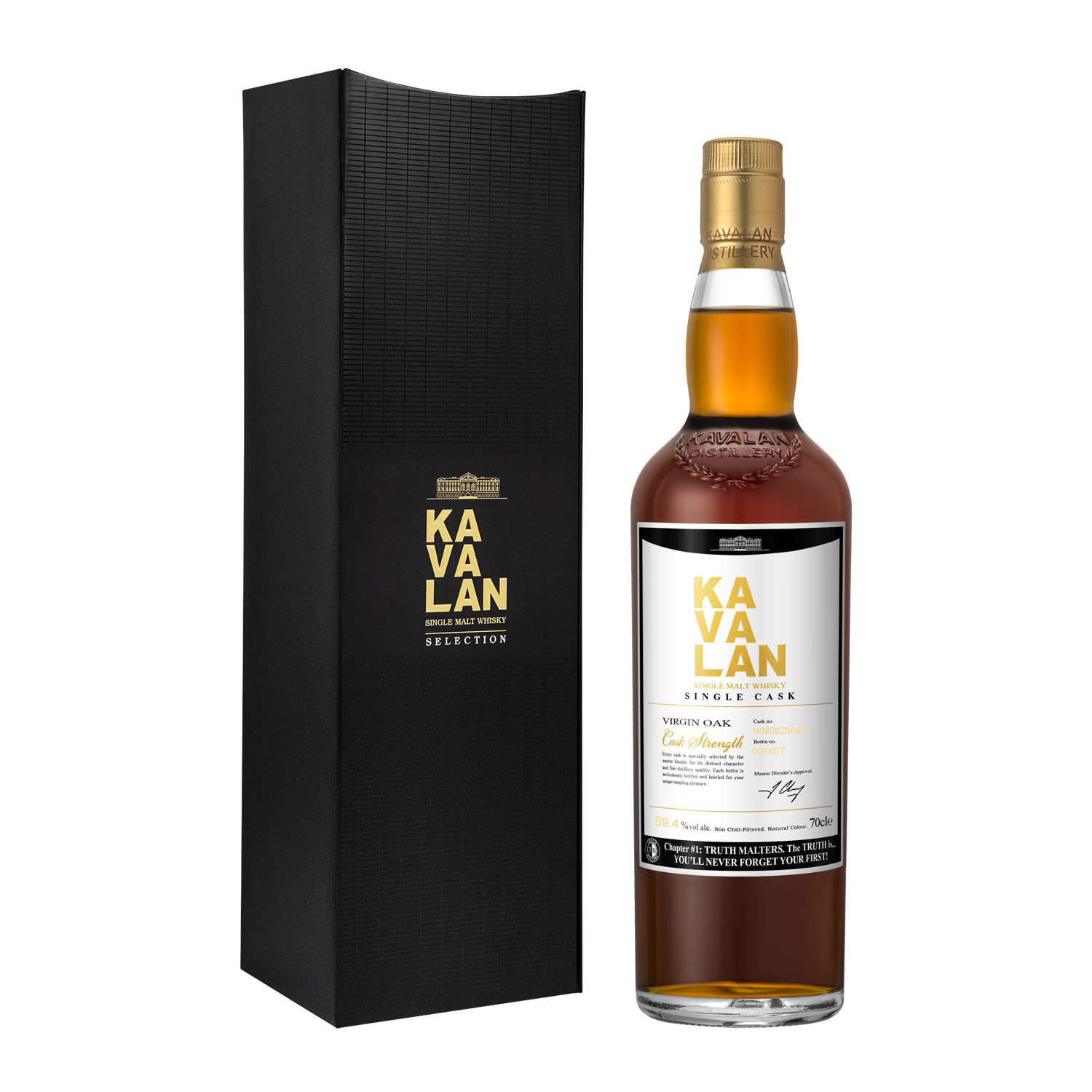 Kavalan Solist Virgin Oak 700ml