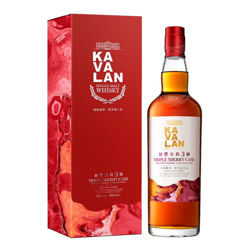 Kavalan Triple Sherry Cask 40% 700ml