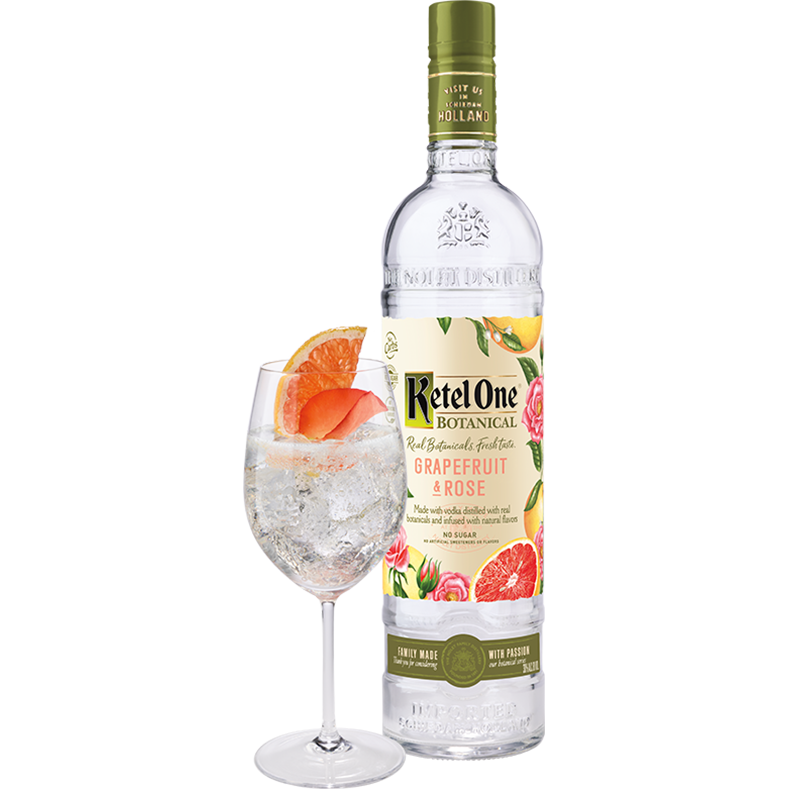 Ketel One Grapefruit Rose Vodka 750ml