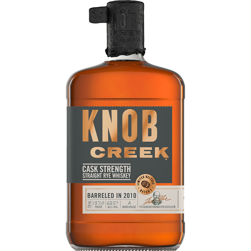 Knob Creek Cask Strength Rye 59.8% ABV 750ml