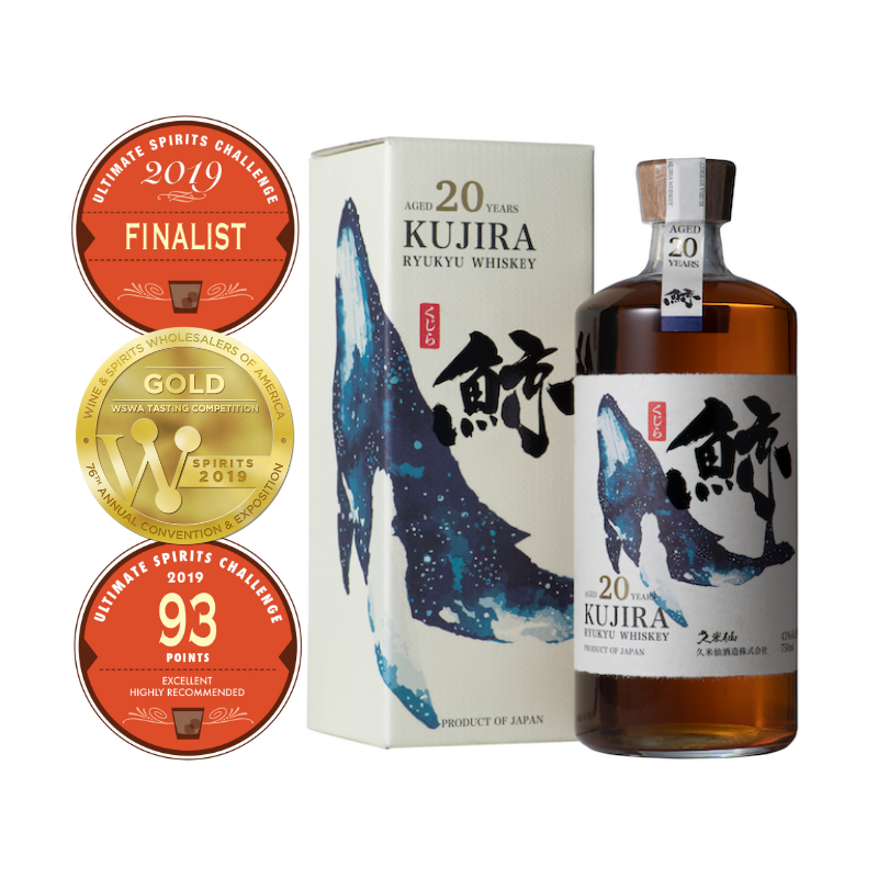 Kujira Ryukyu 20 Year Old Bourbon Cask Japanese Whisky 700ml