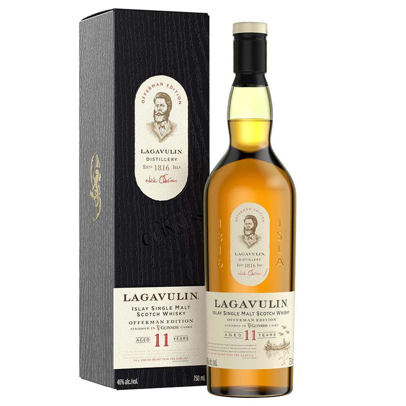 Lagavulin 11 Year Old Offerman Edition Guinness Cask Finish 750ml