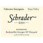 Schrader GIII (G3) Beckstoffer Georges III Vineyard Cabernet Sauvignon 2018 750ml