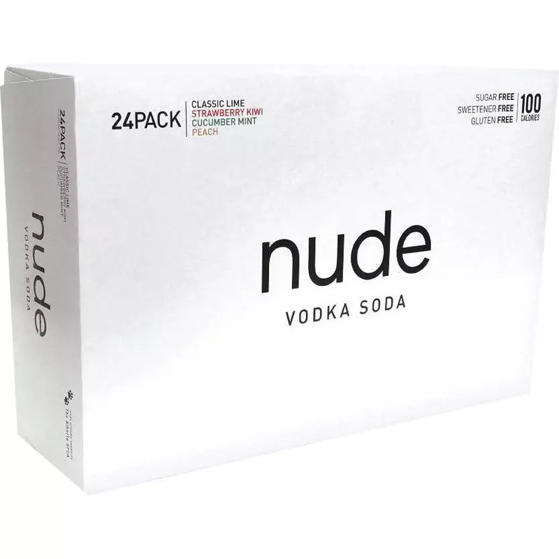 Nude Vodka Soda Variety Pack 24 Cans