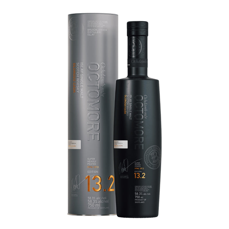 Bruichladdich Octomore Edition 13.2 5 Year Old Scottish Barley Oloroso Cask 58.3% ABV 750ml