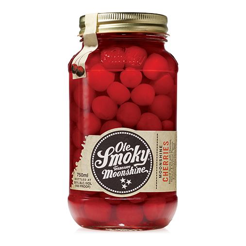 Ole Smoky Cherries Moonshine 50% ABV 750ml