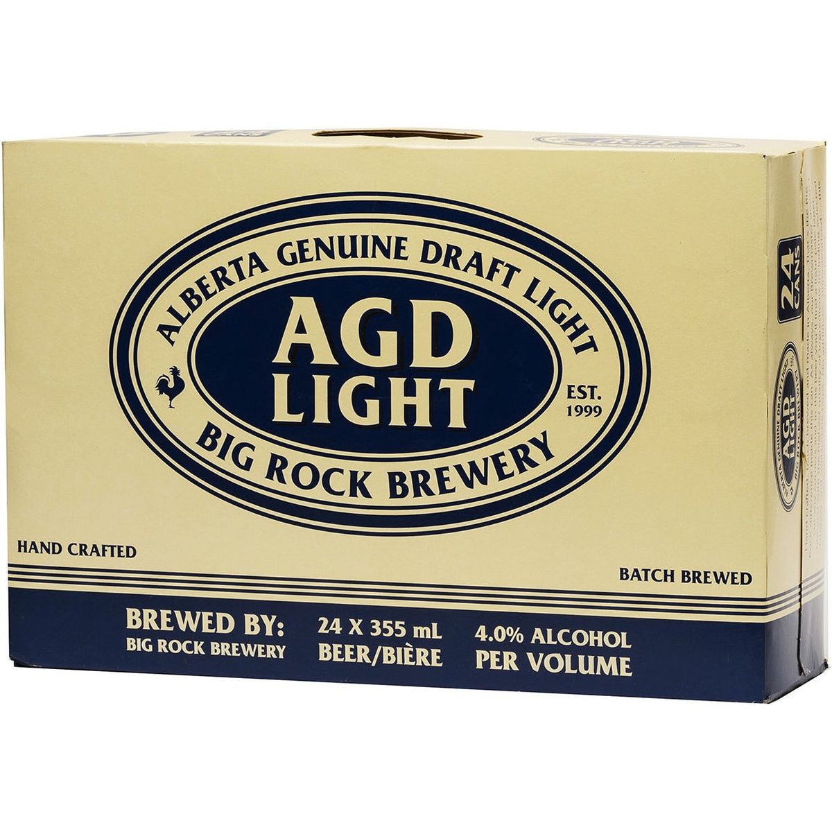 AGD Alberta Genuine Draft Light 24 Cans