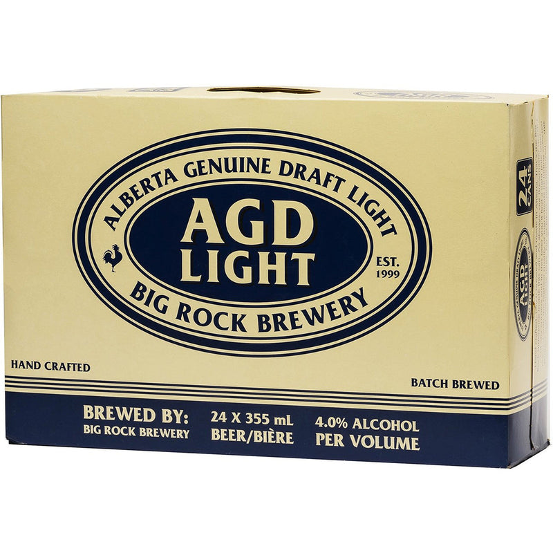 AGD Alberta Genuine Draft Light 24 Cans