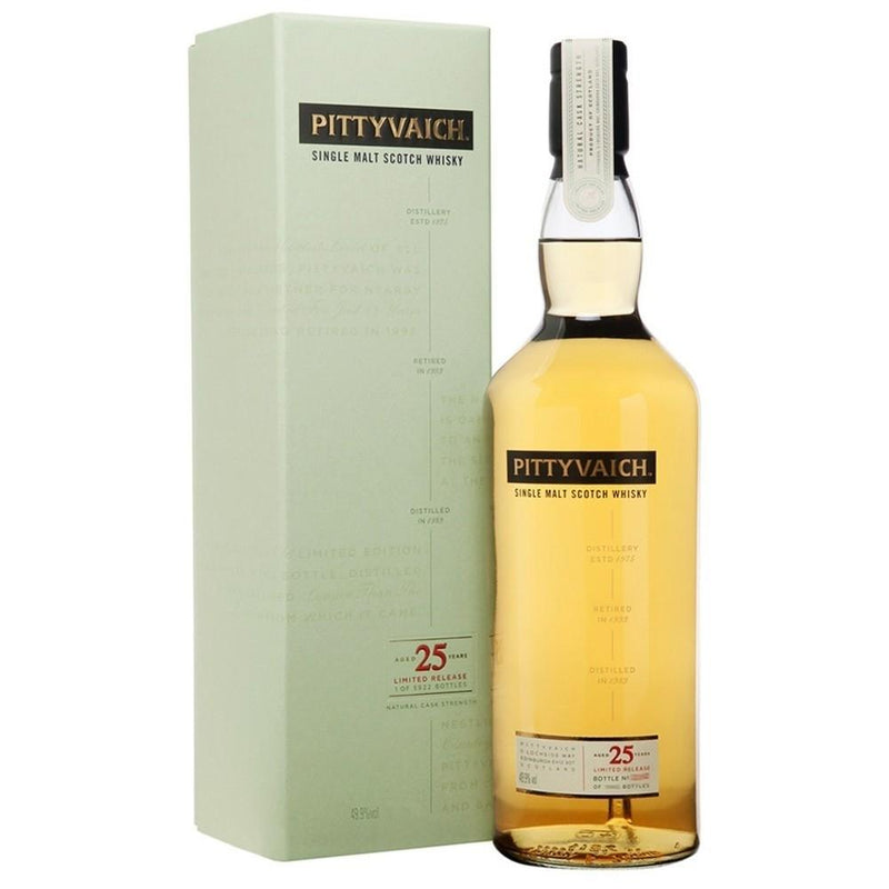 Pittyvaich 25 Year Old 750ml